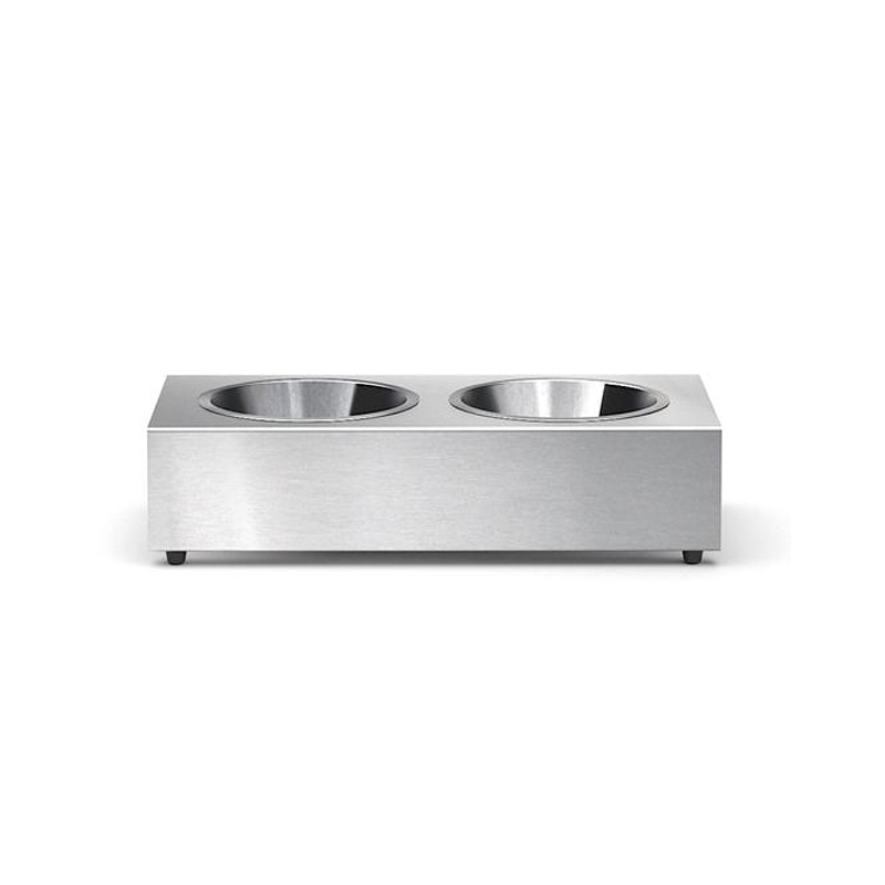 S/ Steel Cat & Dog Feeder